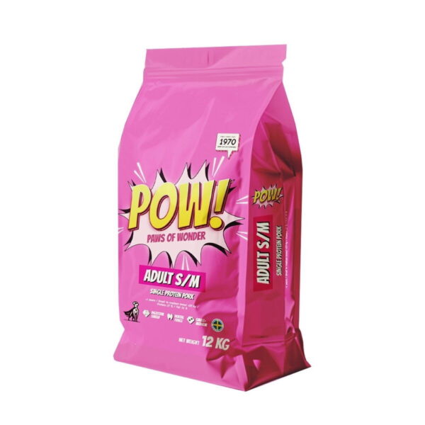 POW! Dog Adult Small/Medium Pork (12 kg)