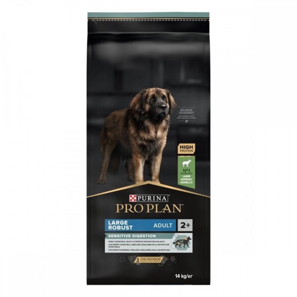 Purina Pro Plan Dog Adult Large Robust Sensitive Digestion Lamb 14 kg