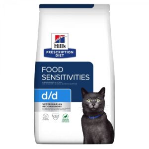 Hill’s Prescription Diet Feline d/d Food Sensitivities Duck & Green Peas (1