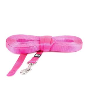 Pro Dog Treningsline Nylon Rosa (15 m)