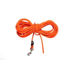 Pro Dog PVC Treningsline Oransj (8 mm x 15 m)