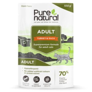 Purenatural Cat Adult Turkey & Duck