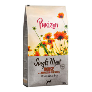 Purizon Single Meat Adult Hest med søtpotet og ringblomst - 12 kg