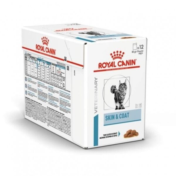 Royal Canin Veterinary Diets Cat Derma Skin & Coat 12x85g