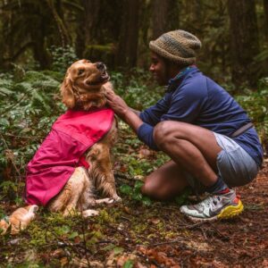 Ruffwear Sun Shower Regnjakke Rosa (XS)