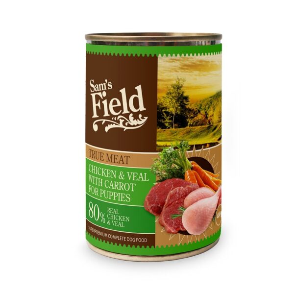 Sam&apos;s Field Puppy Chicken & Veal 400 g