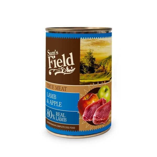 Sam&apos;s Field Lamb & Apple 400 g