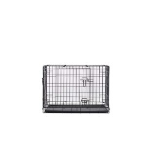 Savic Dog Cottage Hundebur Metall Svart (61 x 44 x 50)