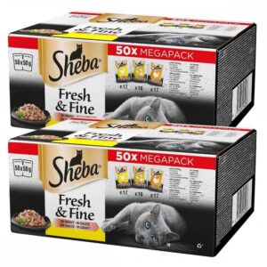 Sheba Fresh & Fine 100x50 g