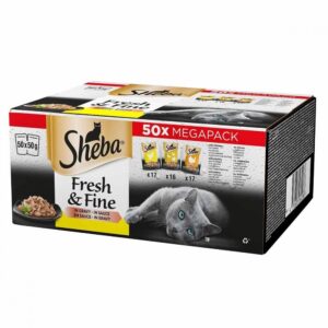 Sheba Fresh  & Fine 50x50 g