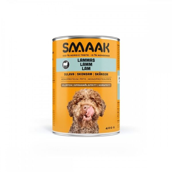 SMAAK Dog Adult Kornfri Lam