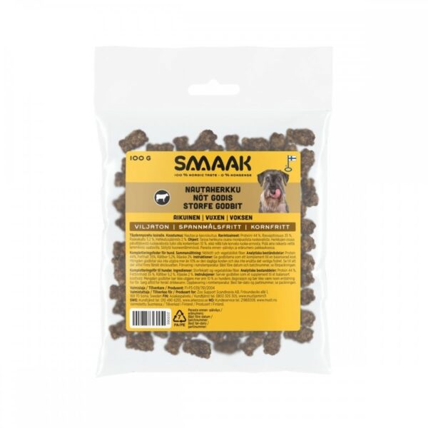 SMAAK Dog Adult Beef Treat 100g