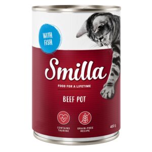 Smilla oksegryter 6 x 400 g - Okse med fisk