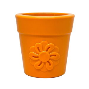 SodaPup Flower Pot Aktivitetsleke 9 cm (Orange)