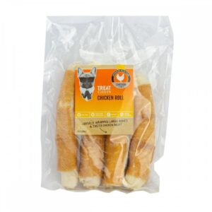 Treateaters Chicken Rolls Tyggebein 4-pack