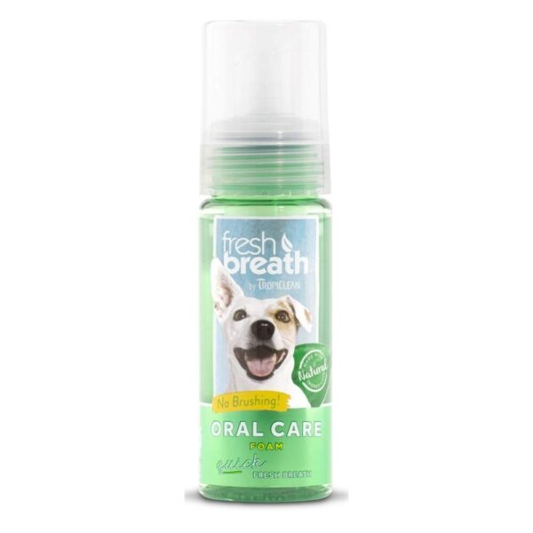 Tropiclean Fresh Breath Oral Vårdande Skum til Hund Mint 133 ml