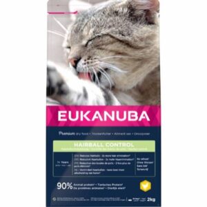 Eukanuba Hairball Control 1+ Adult Cat 10kg