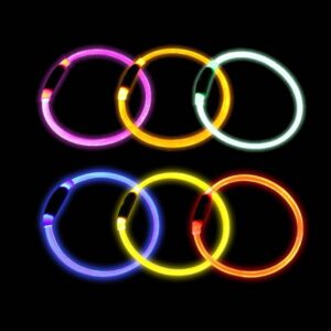 Small LED ring med USB lader