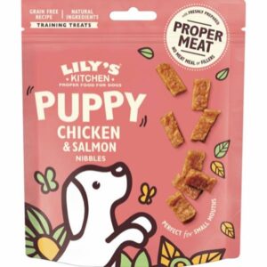 Puppy Chicken & Salmon hunde nibbles