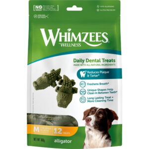 Whimzees Alligator Medium 12-pack