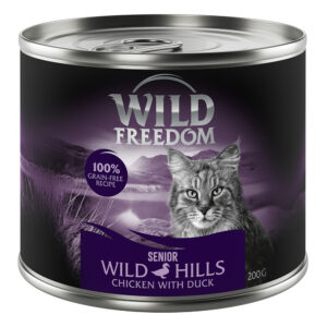 Wild Freedom Senior Wild Hills And & Kylling - 12 x 200 g