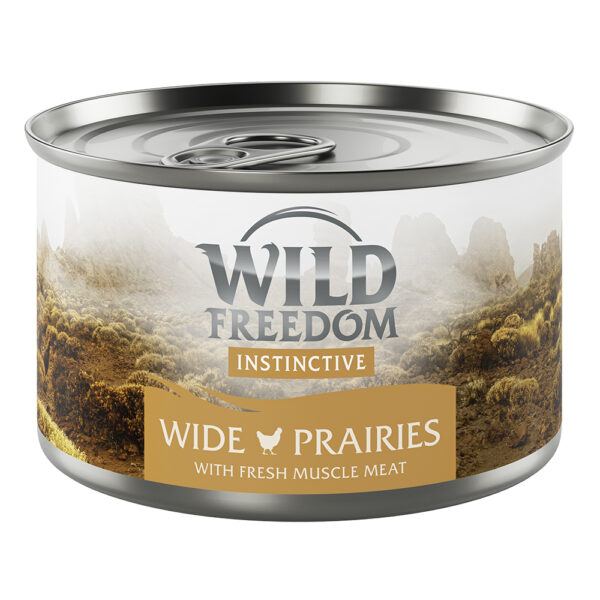 Wild Freedom Instinctive 6 x 140 g - Wide Prairies - kylling