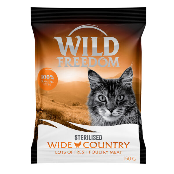 Wild Freedom Adult "Wide Country" Sterilised - fjærkre - 150 g prøvestørrelse