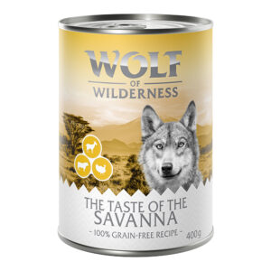 Wolf of Wilderness "The Taste Of" 6 x 400 g - The Taste of Savanna