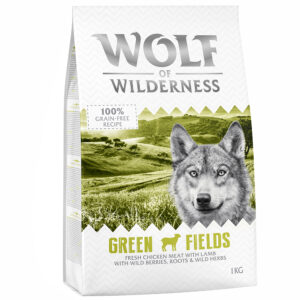 Wolf of Wilderness "Green Fields" - Lam - 5 x 1 kg