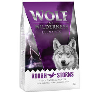 Wolf of Wilderness Sensitiv "Rough Storms" And - kornfritt - 1 kg