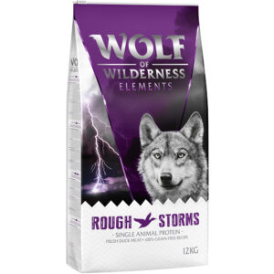 Wolf of Wilderness Sensitiv "Rough Storms" And - kornfritt - 12 kg