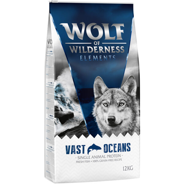 Wolf of Wilderness Sensitiv "Vast Oceans" Fisk - kornfritt - 12 kg