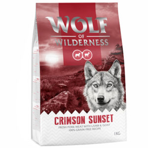 Wolf of Wilderness "Crimson Sunset" - Lam & Geit - 1 kg