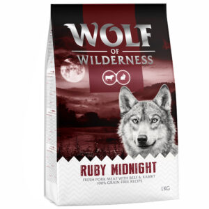 Wolf of Wilderness "Ruby Midnight" - Okse & Kanin - 5 kg