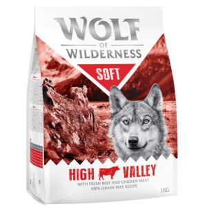 Wolf of Wilderness "Soft - High Valley" - Storfekjøtt - 1 kg