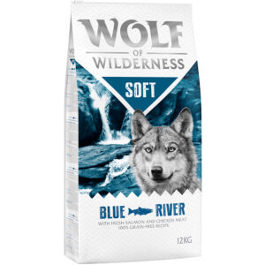 Wolf of Wilderness "Soft - Blue River" - Laks - 12 kg