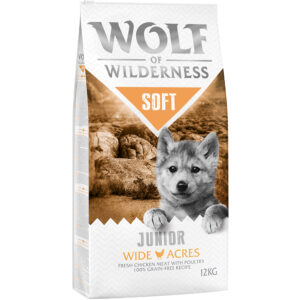 Wolf of Wilderness Junior "Soft - Wide Acres" - Kylling - 12 kg