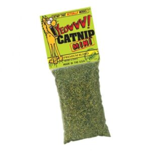 Yeowww! Loose catnip